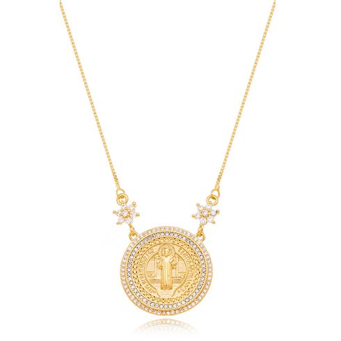 29444_colar_medalha_sao_bento_duas_fileiras_cravejadas_religioso_fe_ouro_rosa_valverde_semijoias