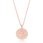 29824_colar_medalha_sao_bento_cravejada_zirconia_transparente_religioso_ouro_rose_semijoias_rosa_valverde
