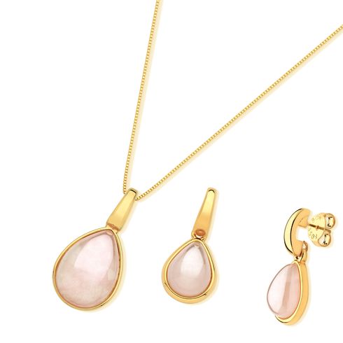 10023_conjunto_gotas_pedras_naturais_quartzo_rosa_perolado_ouro_semijoias_rosa_valverde
